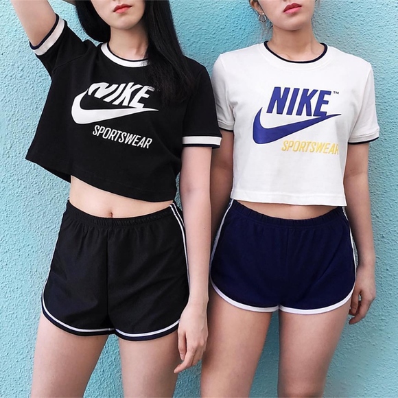 nike sportswear crop top